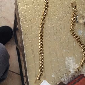 Gold Cuban Link Bracelet